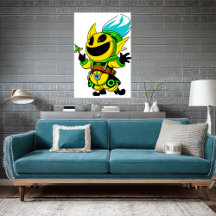 Funny alien cartoon creature | AI Art