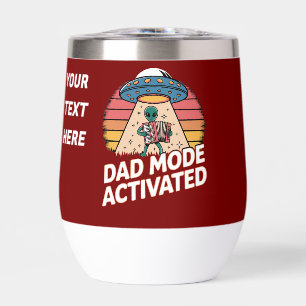 Funny Alien Dad Mode Activated Gift