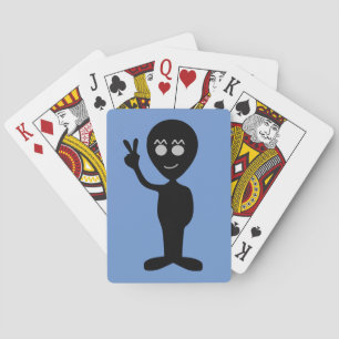 FUNNY ALIEN PLAYING CARDS