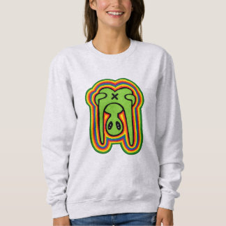 Funny Alien Rainbow Psychedelic Sweatshirt