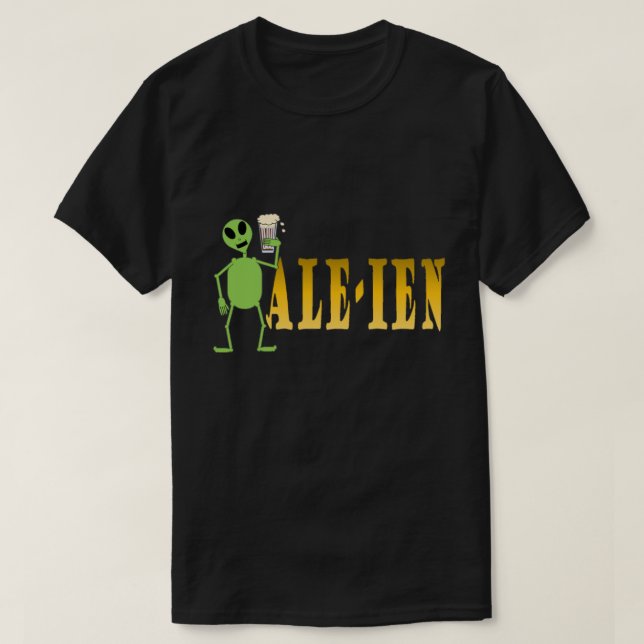 Funny Alien Shirt (Design Front)
