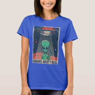 Funny Alien UFO Space Conspiracy T-Shirt