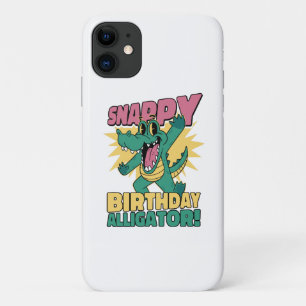 Funny Alligator Lover and Birthday Crocodile Gator Case-Mate iPhone Case