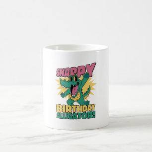 Funny Alligator Lover and Birthday Crocodile Gator Coffee Mug