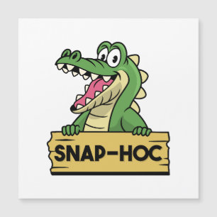 Funny Alligator Lover and Zookeeper Crocodile