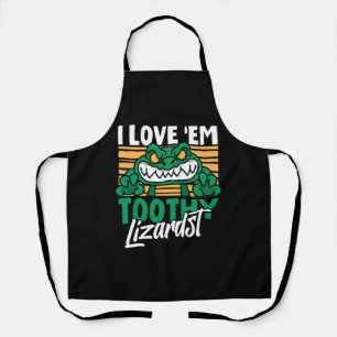 Funny Alligator Lover and Zookeeper Crocodile Apron
