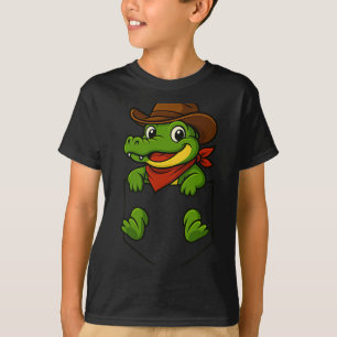 Funny Alligator Lover Pet Cute Florida Alligator I T-Shirt