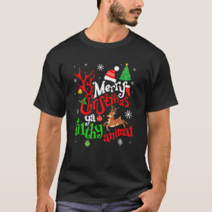 Funny Alone At Home Movies Merry Christmas You Fil T-Shirt