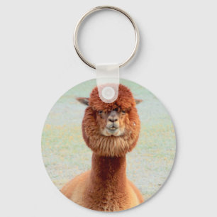 Funny Alpaca Keychain