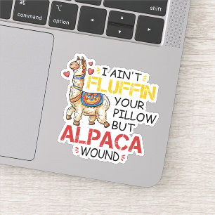 Funny Alpaca Wound Llama Nurse Practitioner Gifts