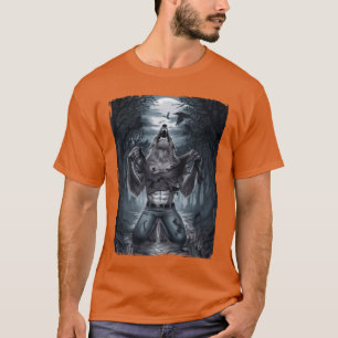 Funny Alpha Meme Werewolf Ripping vintage T-Shirt
