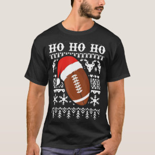 Funny American Football Ugly Christmas Sweater Boy