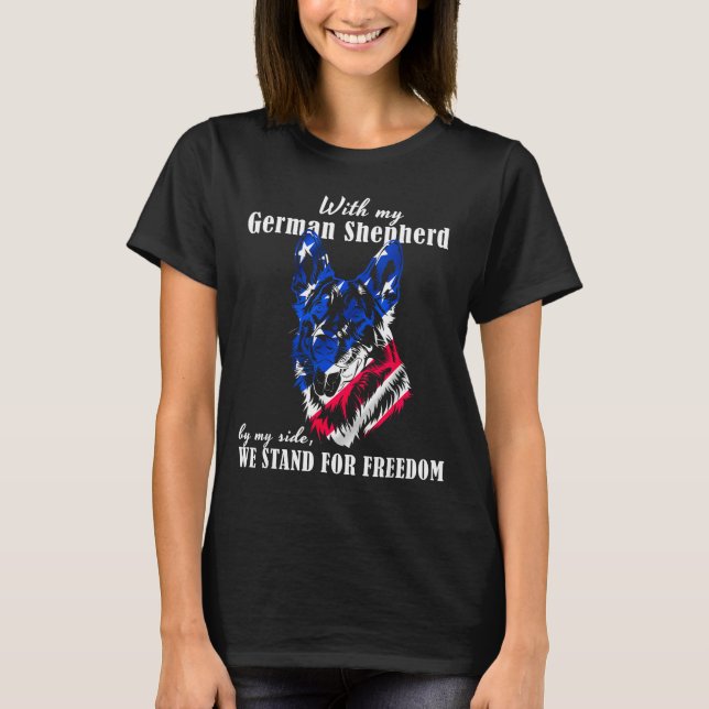 Funny American German Quotes Germany Deutsch  T-Shirt (Front)