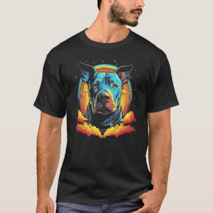 Funny American Pit Bull Staffordshire Bull Terrier T-Shirt