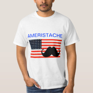 Funny Ameristache T-Shirt