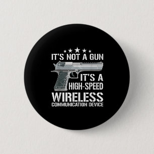 Funny Ammo Gun Lovers Saying Gun Owner Gift Ideas 6 Cm Round Badge