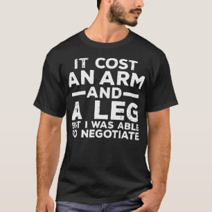 Funny Amputee For Men Women Prosthetic Leg Amputat T-Shirt