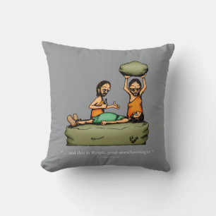 Funny Anaesthesiologist Humour Pillow Gift