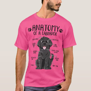 Funny Anatomy Labrador Retriever Black Lab Dog Own T-Shirt