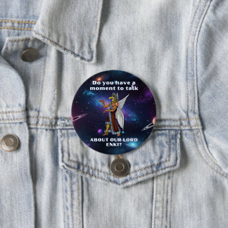 Funny Ancient UFO Annunaki Alien 7.5 Cm Round Badge