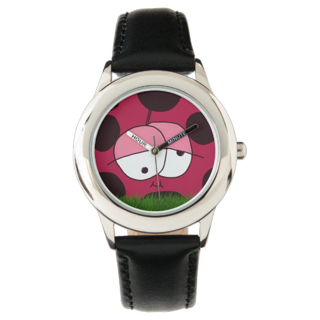 Funny and Chubby Ladybug Watch (Front)