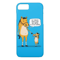Funny and Cute Big Horse and Little Horse