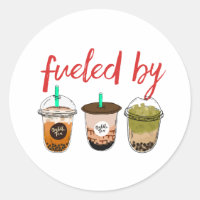Funny and Cute Fuelled By Bubble Tea Boba Lover
