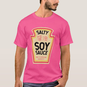 Funny And Cute Halloween Shirt Soy Sauce Costume D