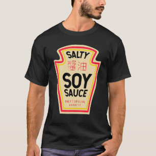 Funny And Cute Halloween Shirt Soy Sauce Costume D