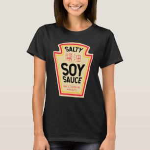 Funny And Cute Halloween Shirt Soy Sauce Costume D