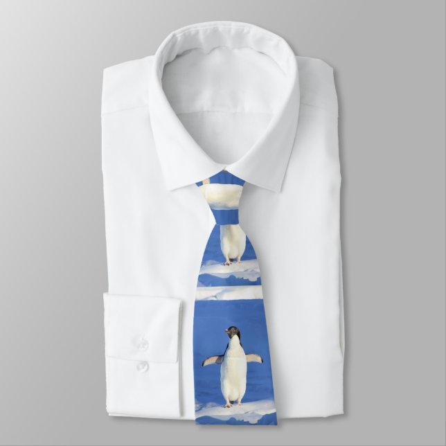 Funny and cute little baby penguin tie (Tied)