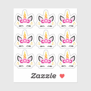 Funny And Cute Unicorn Stickers