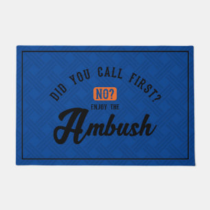 Funny and Humourous Welcome Mats   Enjoy Ambush