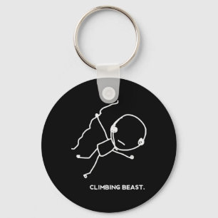 Funny And Odd Rock Climbing For Climbers  Key Ring
