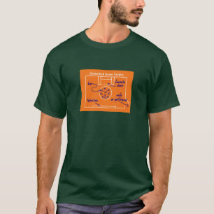 Funny and original basketball game tactics, T-Shirt