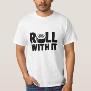 Funny and Quirky Sushi Lover Graphics T-Shirt