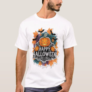 Funny and Spooky Halloween Quotes Happy T-Shirt