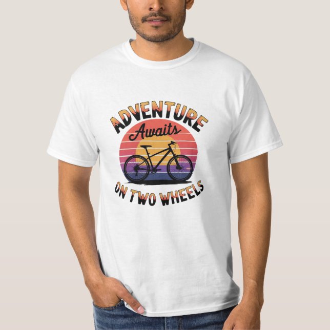 Funny and Stylish Bike Graphics You’ll Love T-Shirt (Front)