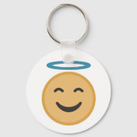 Funny Angel Emoji Cartoon