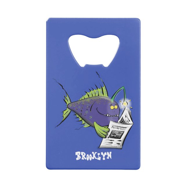 Funny angler fish cartoon (Front)