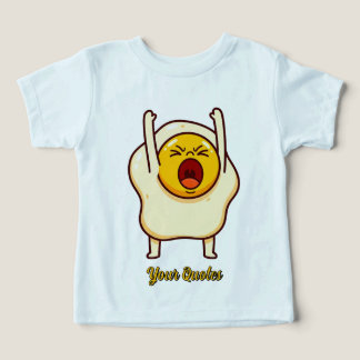 Funny Angry Egg Cartoon