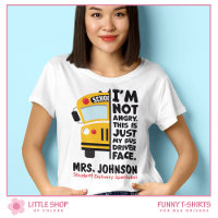 Funny Angry Elementary School Bus Driver