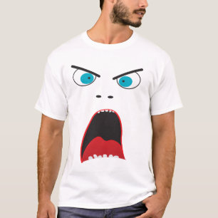 Funny angry face T-Shirt