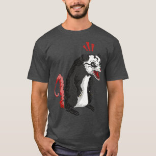 Funny Angry Possum Opossum Marsupials Graphic Nove T-Shirt