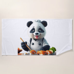 Funny animal art – perfect gift for animal lovers beach towel