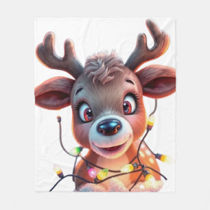 Funny animal art – perfect gift for animal lovers  fleece blanket