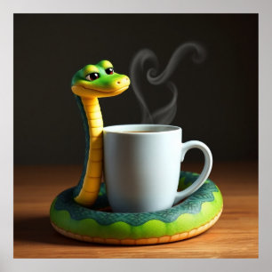 Funny animal art – perfect gift for animal lovers poster