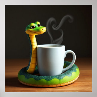 Funny animal art – perfect gift for animal lovers  poster