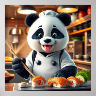 Funny animal art – perfect gift for animal lovers  poster