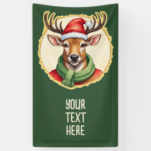 Funny Animal Christmas Favourites - Deer 2 Banner